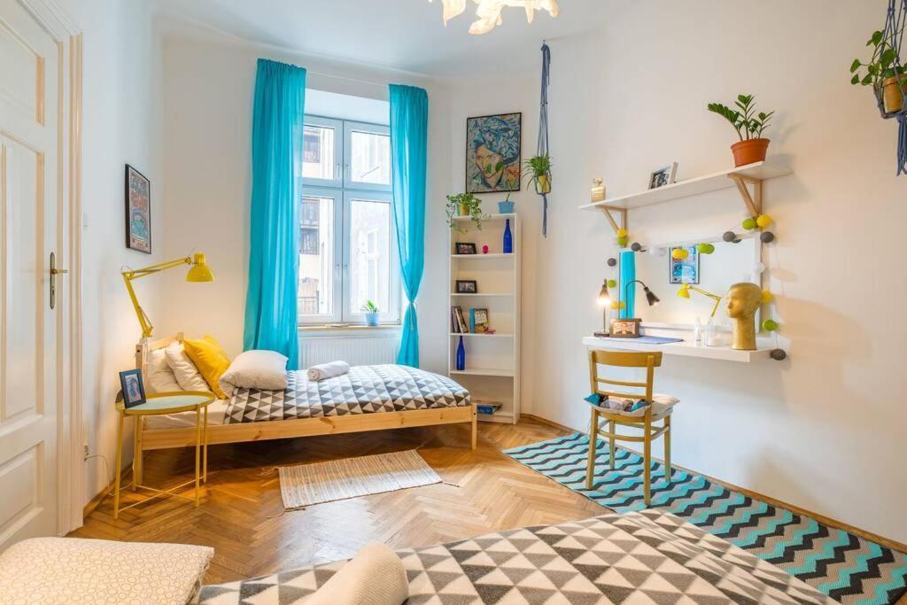 Blue Peace-Apartment With Free Parking In Center For 1-6 People Cracovie Extérieur photo