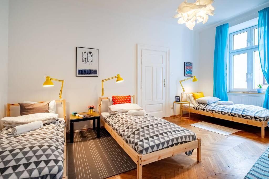Blue Peace-Apartment With Free Parking In Center For 1-6 People Cracovie Extérieur photo